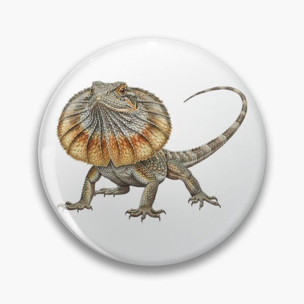 Item preview, Frilled-neck Lizard designed and sold by 4rtistcDrift.