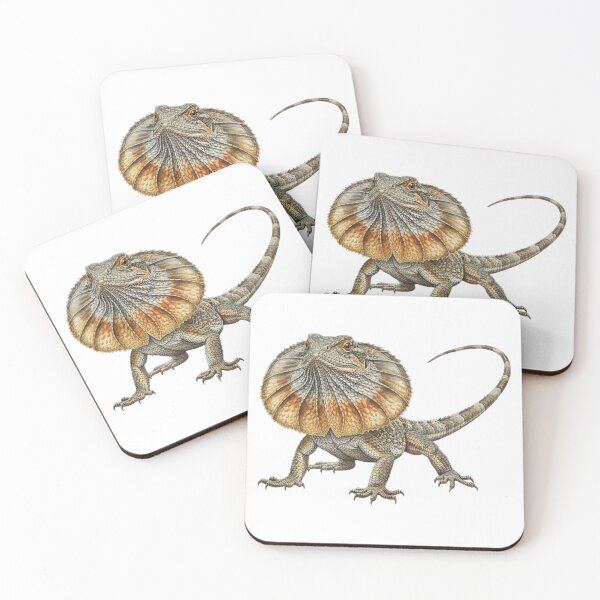 Item preview, Frilled-neck Lizard designed and sold by 4rtistcDrift.