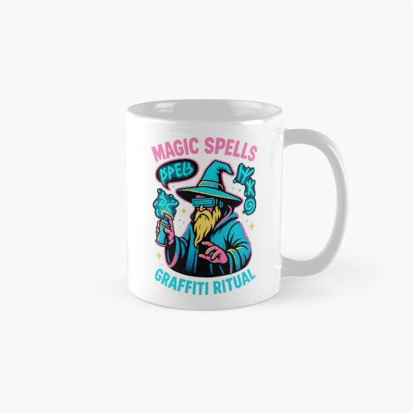 Item preview, Graffiti Wizard Casting Magic Spells Urban Street Art designed and sold by SholoStudio.