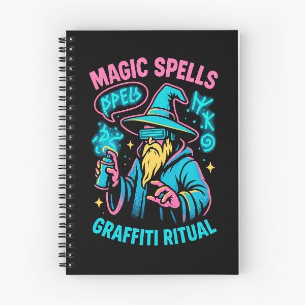 Item preview, Graffiti Wizard Casting Magic Spells Urban Street Art designed and sold by SholoStudio.