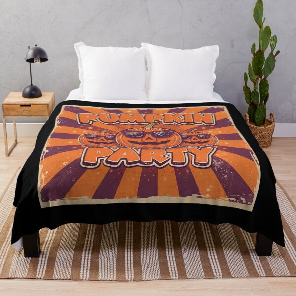 Item preview, Retro Funky Pumpkins Halloween Illustration designed and sold by ChicTrendz.