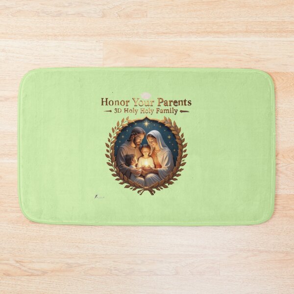 Item preview, Honor Your Parents – 3D Holy Family Blessing,  designed and sold by PaintMeWorld.