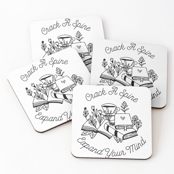 Item preview, Crack A Spine, Expand Your Mind designed and sold by MulberryRiver.