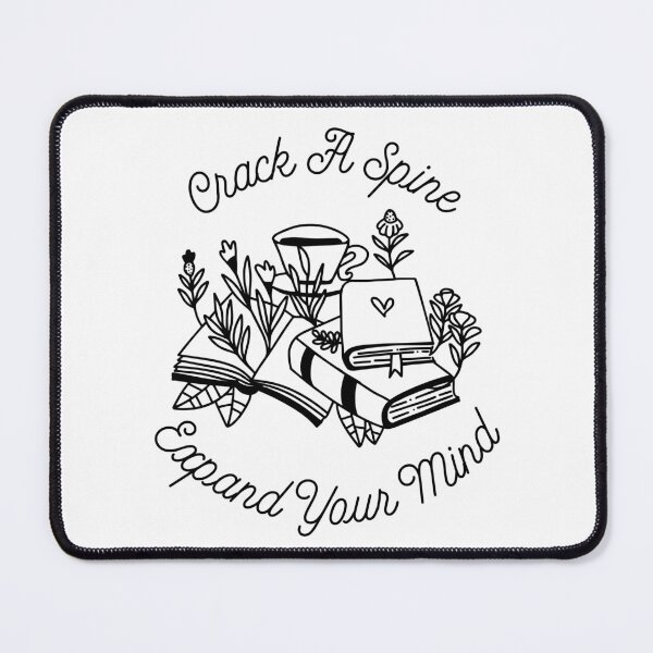 Item preview, Crack A Spine, Expand Your Mind designed and sold by MulberryRiver.
