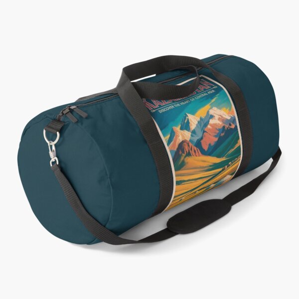 Item preview, Kazakhstan Steppes Illustration Travel Art Vintage designed and sold by KrisSidDesigns.