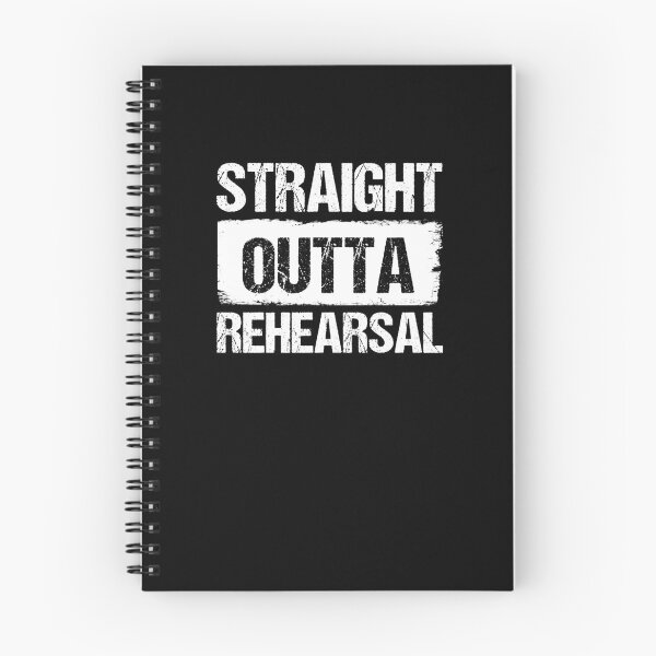 Item preview, Straight Outta Rehearsal V3 designed and sold by TeeTimeGuys.