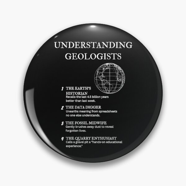 Item preview, Geologist Humor – Because Every Pebble Tells a Story – Black designed and sold by PsyFlow35.