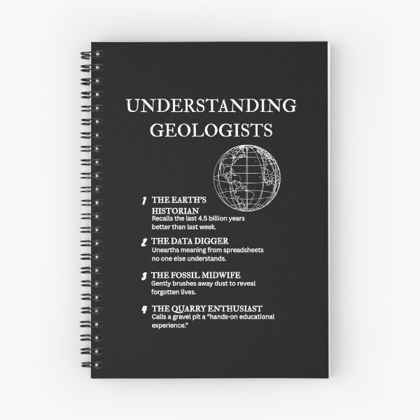 Item preview, Geologist Humor – Because Every Pebble Tells a Story – Black designed and sold by PsyFlow35.
