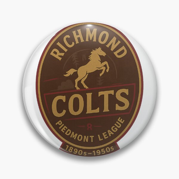 Item preview, Richmond Colts – Vintage Piedmont League Baseball Logo (1890s–1950s) designed and sold by BackstopAndCo.