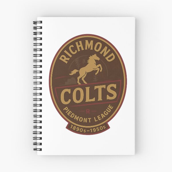 Artikelvorschau, Richmond Colts – Vintage-Logo der Piedmont League Baseball (1890er–1950er) entworfen und verkauft von BackstopAndCo.