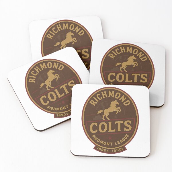 Artikelvorschau, Richmond Colts – Vintage-Logo der Piedmont League Baseball (1890er–1950er) entworfen und verkauft von BackstopAndCo.