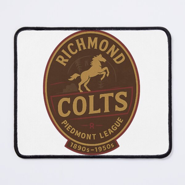 Item preview, Richmond Colts – Vintage Piedmont League Baseball Logo (1890s–1950s) designed and sold by BackstopAndCo.