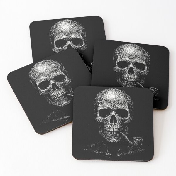 Item preview, Gentleman Death – Smoking Skull designed and sold by Mortisigil.