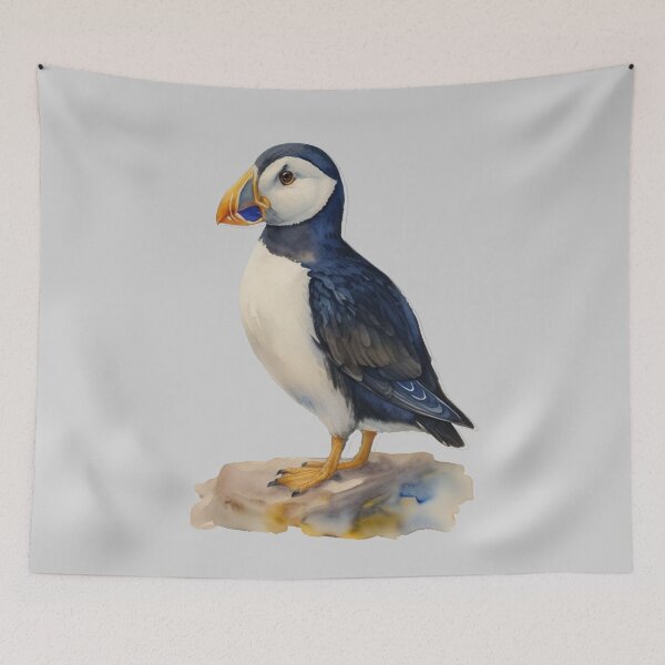 Item preview, Atlantic Puffin Serenity designed and sold by MoxisWatercolor.