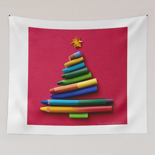 Item preview, Crayon Magic of Christmas Trees. designed and sold by Zofia Sosnecka.