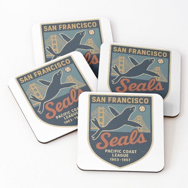 Item preview, San Francisco Seals – Vintage Pacific Coast League Baseball Logo (1903–1957) designed and sold by BackstopAndCo.