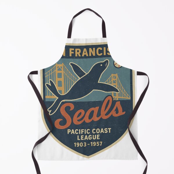 Item preview, San Francisco Seals – Vintage Pacific Coast League Baseball Logo (1903–1957) designed and sold by BackstopAndCo.