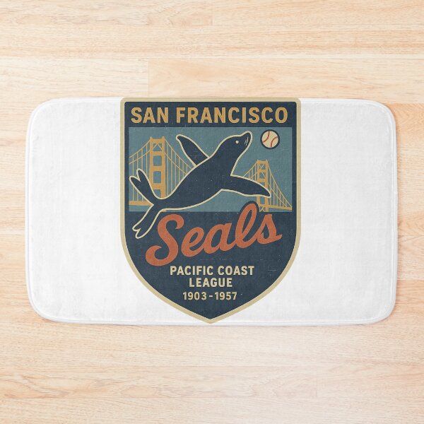 Artikelvorschau, San Francisco Seals – Vintage-Logo der Pacific Coast League Baseball (1903–1957) entworfen und verkauft von BackstopAndCo.