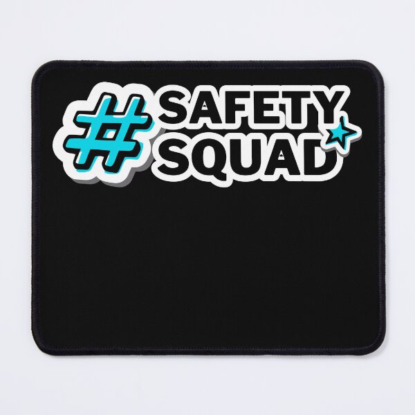 Item preview, #SafetySquad – Team Safety Workwear & Workplace Culture Tee designed and sold by brownsafetyman.