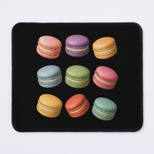 Item preview, Colorful Macaron Cute Pastel Dessert Foodie Design designed and sold by FreshVibe Prints.