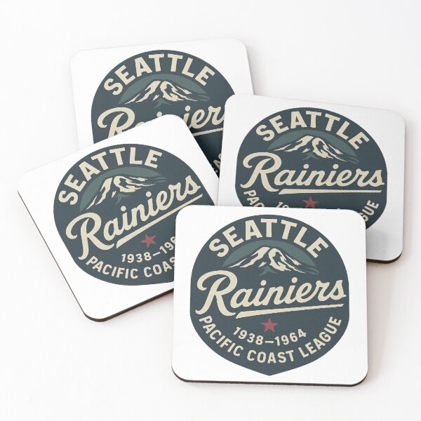 Artikelvorschau, Seattle Rainiers – Vintage-Logo der Pacific Coast League Baseball (1938–1964) entworfen und verkauft von BackstopAndCo.