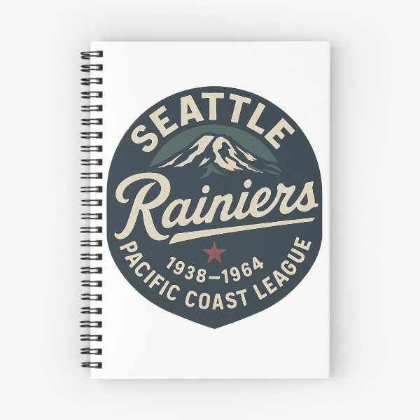 Artikelvorschau, Seattle Rainiers – Vintage-Logo der Pacific Coast League Baseball (1938–1964) entworfen und verkauft von BackstopAndCo.