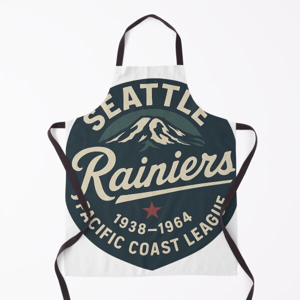 Artikelvorschau, Seattle Rainiers – Vintage-Logo der Pacific Coast League Baseball (1938–1964) entworfen und verkauft von BackstopAndCo.