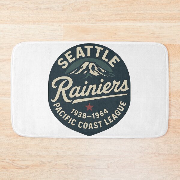 Artikelvorschau, Seattle Rainiers – Vintage-Logo der Pacific Coast League Baseball (1938–1964) entworfen und verkauft von BackstopAndCo.