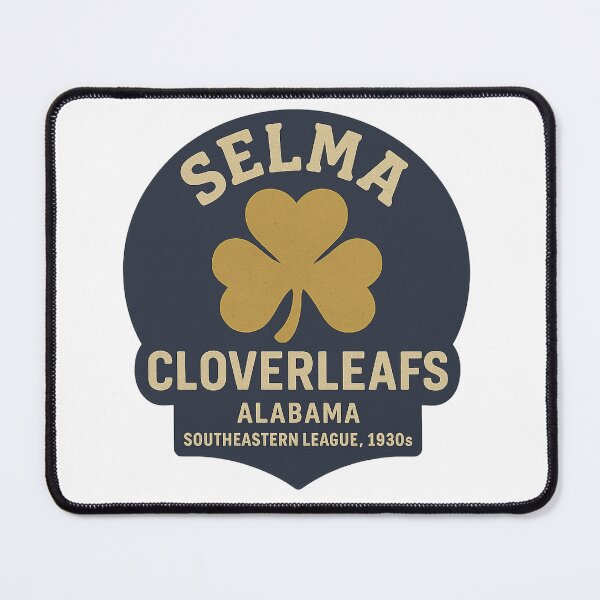 Item preview, Selma Cloverleafs – Vintage Southeastern League Baseball Logo (1930s) designed and sold by BackstopAndCo.