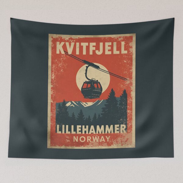 Item preview, Kvitfjell - Norway  designed and sold by GoodOldVintage.