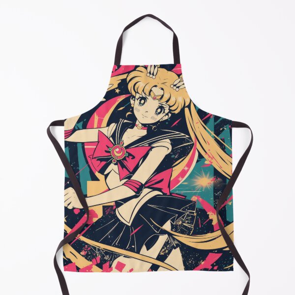 Item preview, Sailor Moon Retro Warned Poster designed and sold by AnimeArsenalPrints.