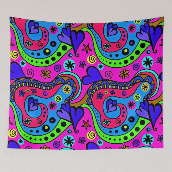 Item preview, Whimsy Heart Wave designed and sold by Dawne's Designs.