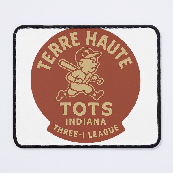 Item preview, Terre Haute Tots – Vintage Three-I League Baseball Logo (Indiana) designed and sold by BackstopAndCo.