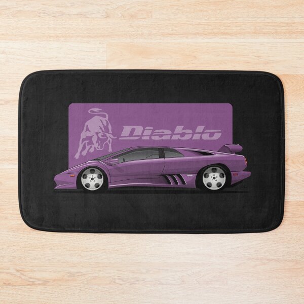 Item preview, Lambo Diablo Purple illustration designed and sold by blackdogshop.