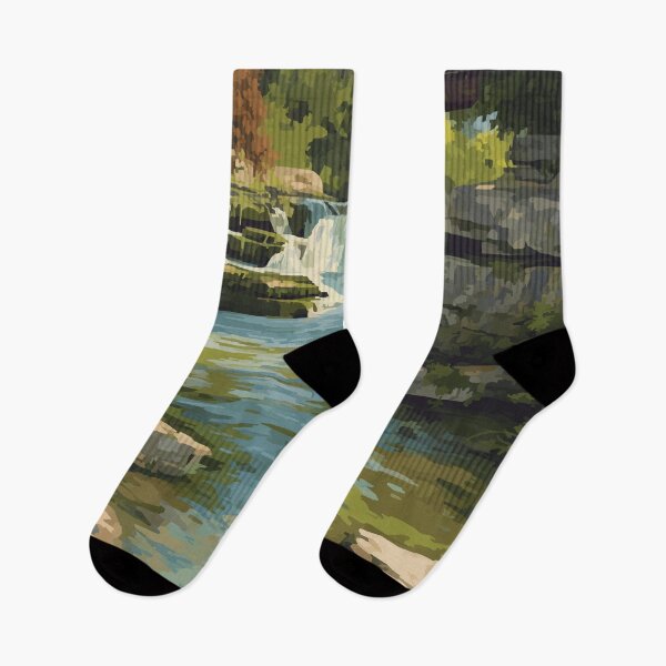 Item preview, Pendleton Indiana Falls Park | Historic Town Poster designed and sold by TuncGK.