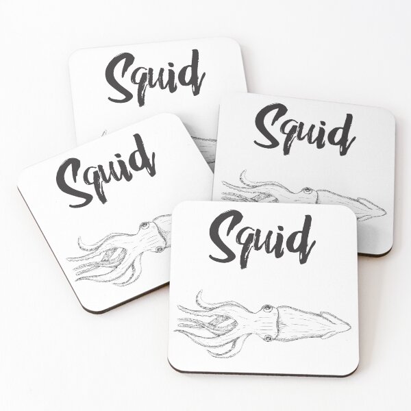 Item preview, Nautical design squid ink sketch hand drawn minimalist designed and sold by OGSaltySailor.