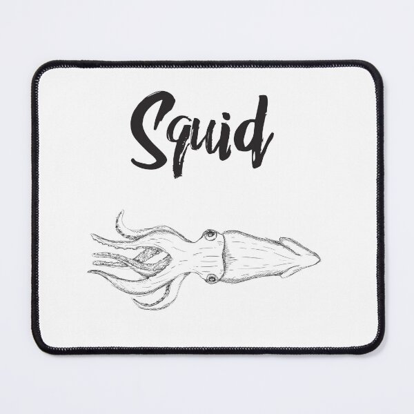 Item preview, Nautical design squid ink sketch hand drawn minimalist designed and sold by OGSaltySailor.
