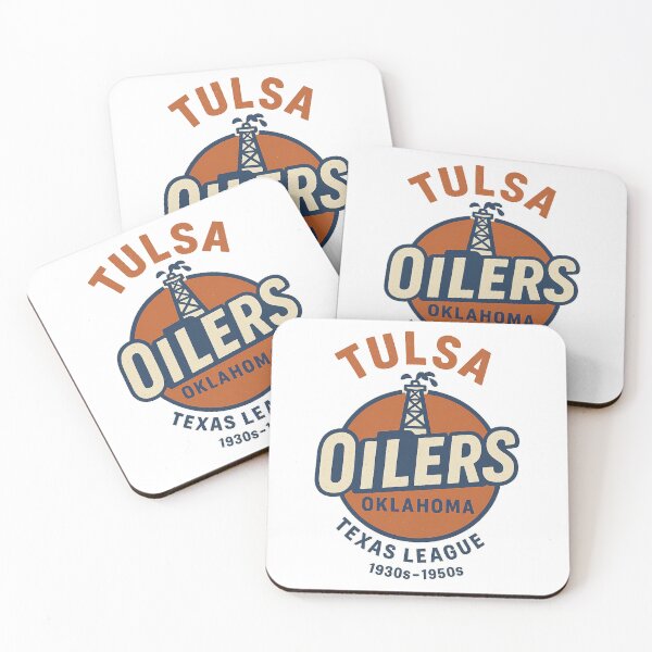 Artikelvorschau, Tulsa Oilers – Vintage-Logo der Texas League Baseball (1930er–1950er Jahre) entworfen und verkauft von BackstopAndCo.