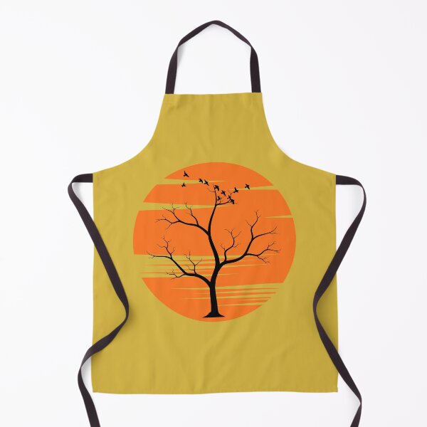 Item preview, Silueta de árbol desnudo y gráfico de naturaleza al atardecer designed and sold by lovelynong.