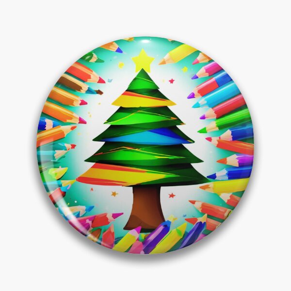 Item preview, Crayon Magic of Christmas Trees. designed and sold by Zofia Sosnecka.