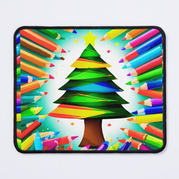 Item preview, Crayon Magic of Christmas Trees. designed and sold by Zofia Sosnecka.