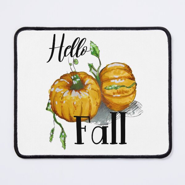Item preview, Hello Fall Pumpkin Illustration designed and sold by Joshua Pawlowski.