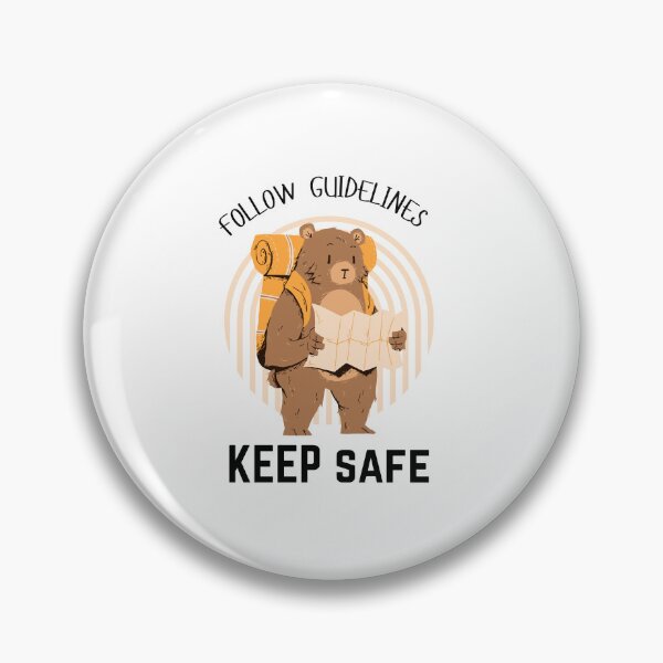 Item preview, Follow Guidelines, Keep Safe – Workplace Safety Awareness Quote Tee designed and sold by brownsafetyman.