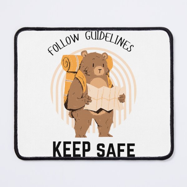 Item preview, Follow Guidelines, Keep Safe – Workplace Safety Awareness Quote Tee designed and sold by brownsafetyman.