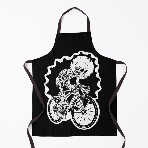 Item preview, Ride Till Death – Skeleton Fixed Gear Rider Urban Cycling Art designed and sold by Absyntart.