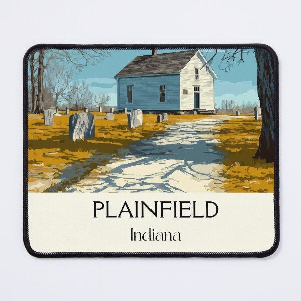 Item preview, Plainfield Indiana Rural Church | Country Road Poster designed and sold by TuncGK.
