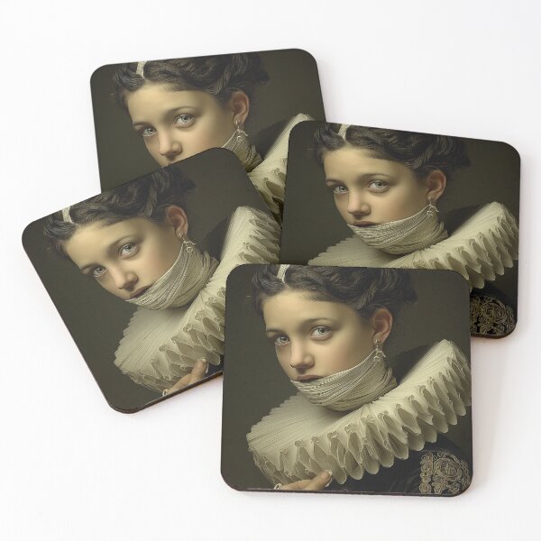 Item preview, Renaissance girl  designed and sold by MatrixTattoo.