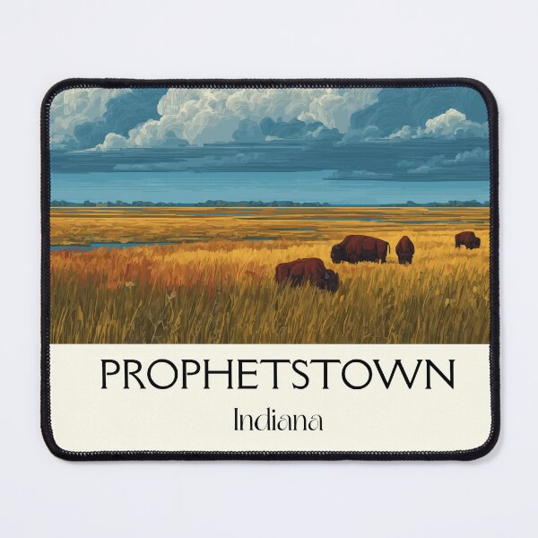 Item preview, Prophetstown Indiana State Park | Prairie Landscape Poster designed and sold by TuncGK.