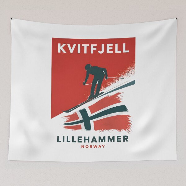 Item preview, Kvitfjell - Norway  designed and sold by GoodOldVintage.