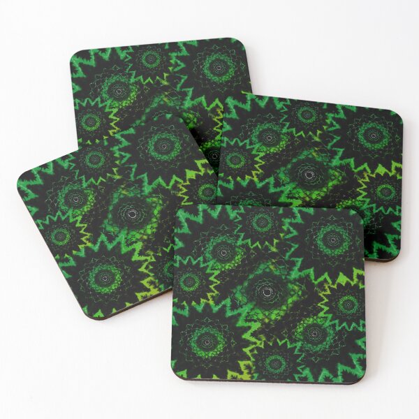 Item preview, Green and Black Trippy Tie Dye designed and sold by AuroraXGreen.